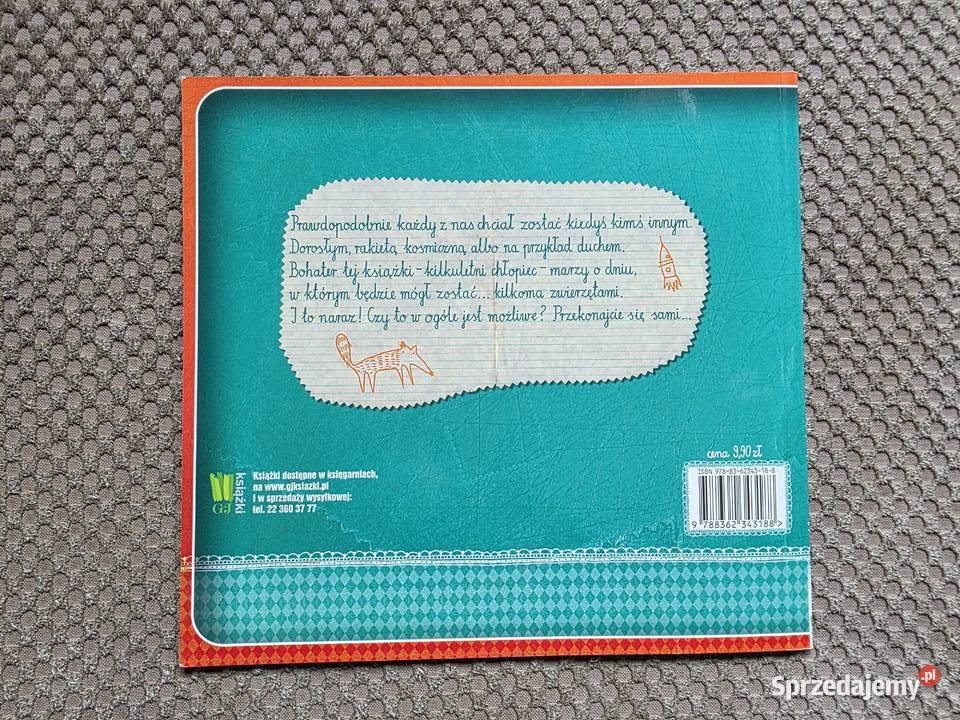 O chłopcu który chciał zostać delfinem czaplą małopolskie Kraków sprzedam