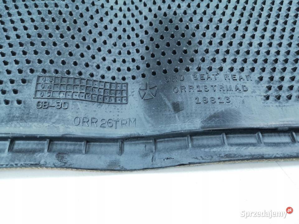 DYWANIK WYCIERACZKA 3GO RZĘDU CHRYSLER VOYAGER