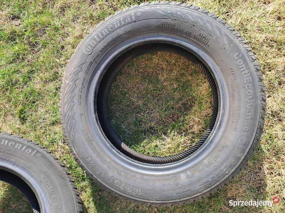 Opony Continental kujawsko-pomorskie Radziejów sprzedam