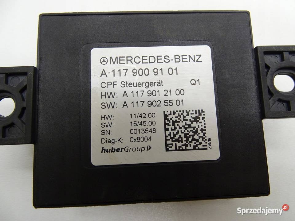 MODUŁ STEROWNIK KAMERY COFANIA A1179009101