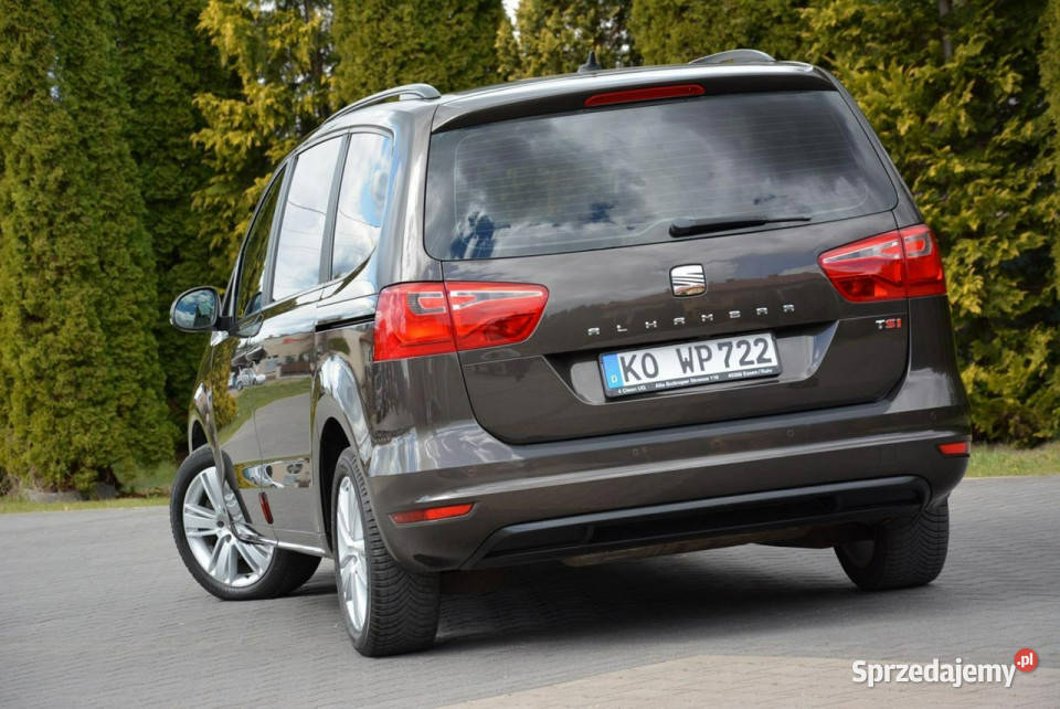 Seat Alhambra 7Foteli DSG biXenon Ledy Skóry czujnik zmierzchu