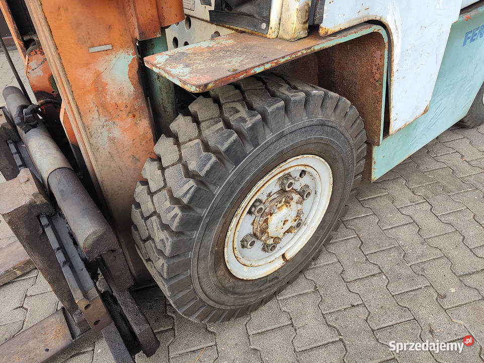Wózek widłowy Diesel Nissan WF03A33U 1990r wielkopolskie Strzyżew