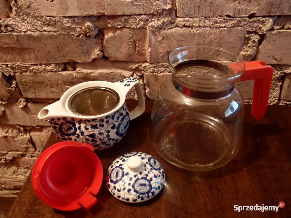 Okres PRL Dzbanek czajniczek do herbaty Pozostałe łódzkie Łódź sprzedam