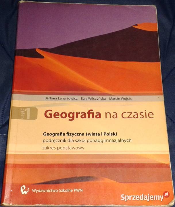 Geografia na czasie Cz 1 B Lenartowicz E Rok wydania 2007