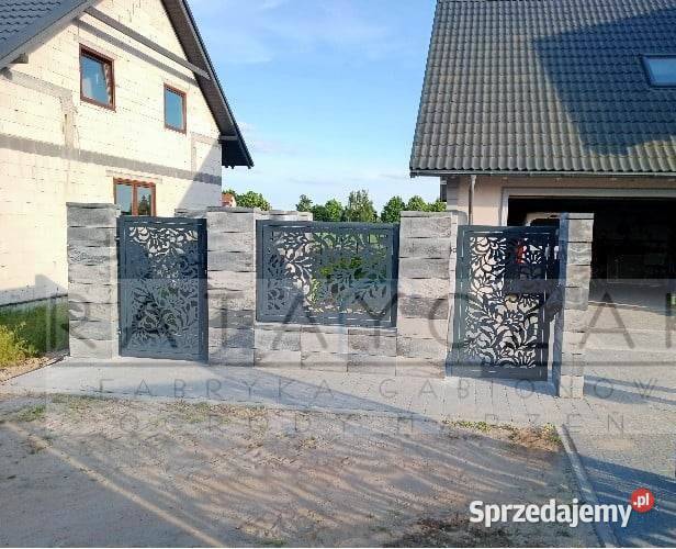 BRAMA ŁAMANA HARMONIJKOWA PALISADA PANELOWA Włocławek