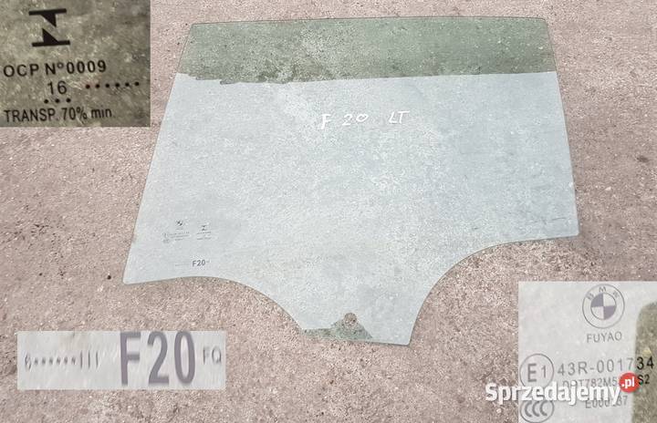 BMW 1 120 F20 LIFT szyba szyby boczna tył tylne Legnica