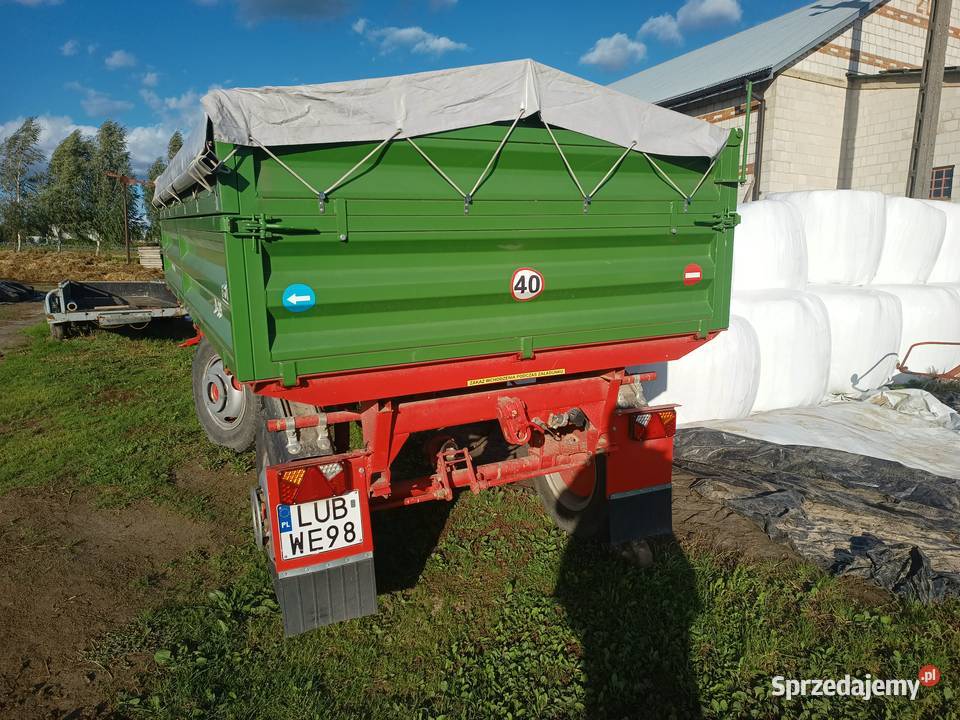 Przyczepa wywrotka d35 z dokumentami Przybysławice