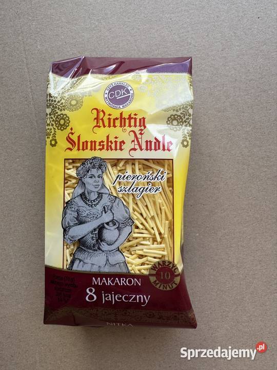 Makaron śląskie nudle 8 jajeczny Świerklaniec
