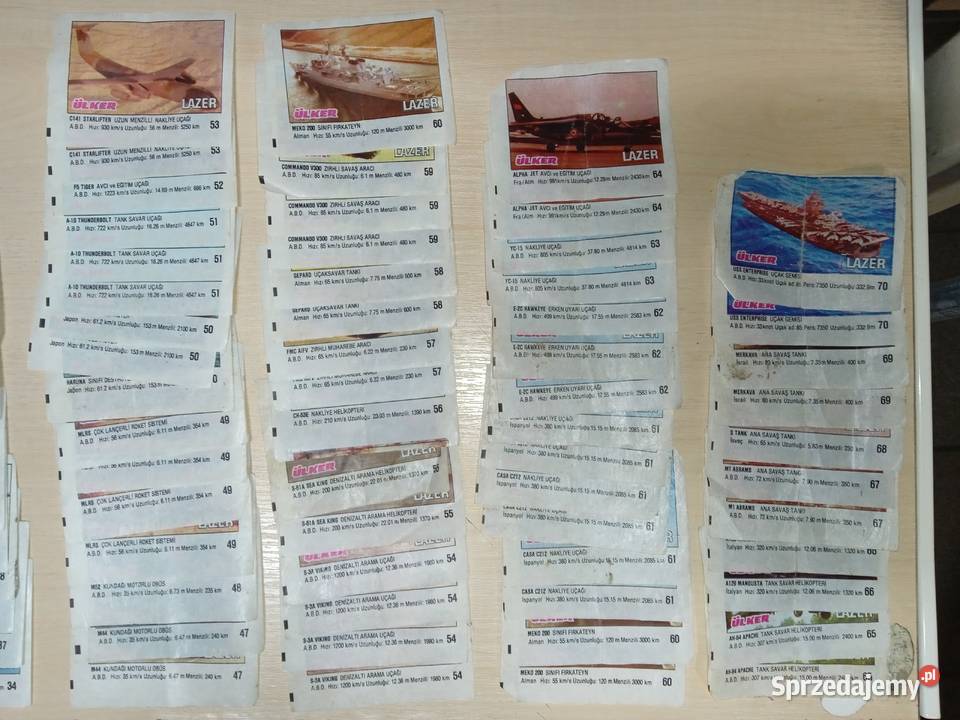 Obrazki z gumy Lazer