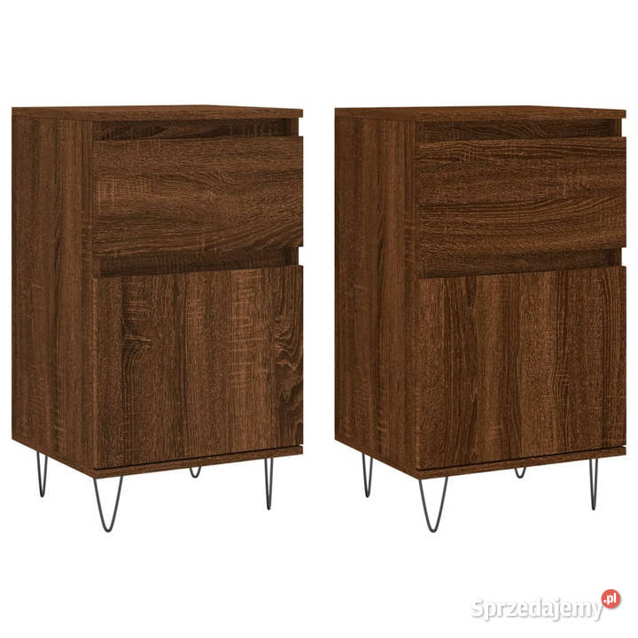 Szafki 2 brązowy dąb 40x35x70 WM831163 mazowieckie Warszawa