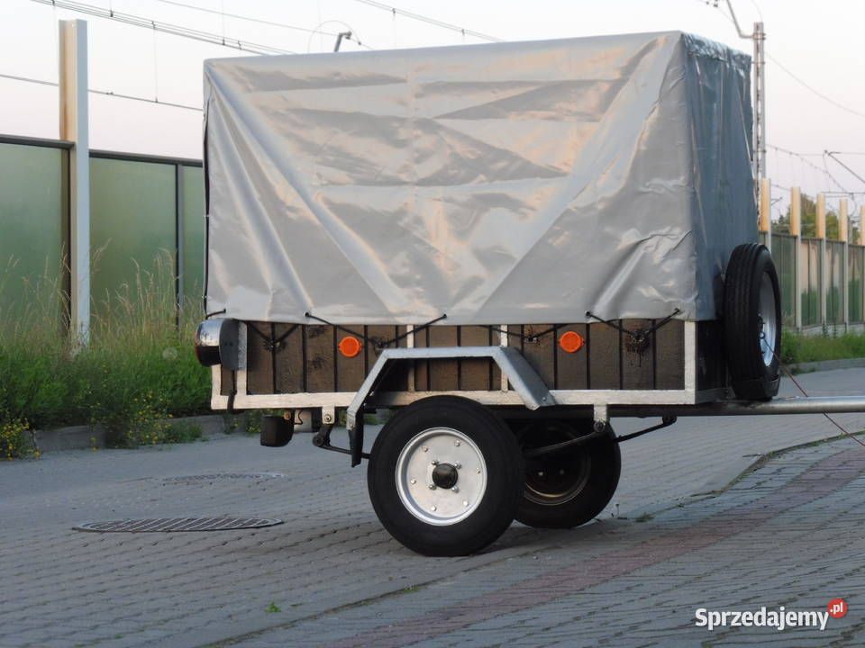 Przyczepka Lekka do 750 resor plandeka piękna sprzedam