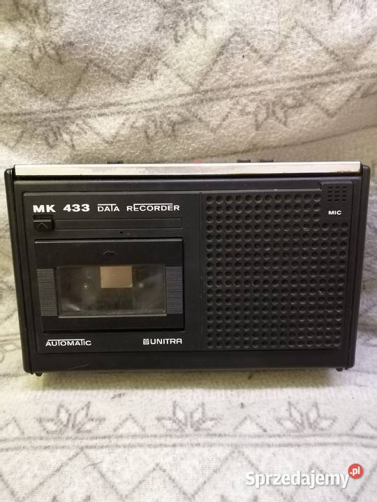 Magnetofon Unitra MK 433 z nagrywaniem sprawne