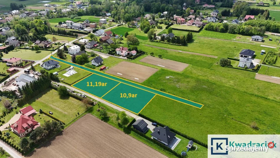 sprzedaży działki 1090m2 Rogi Sprzedaż