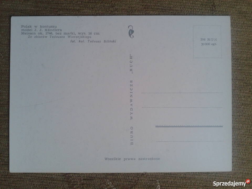 POLAK W KONTUSZU ZE ZBIORÓW TADEUSZA Antyki, Sztuka, Kolekcje Piszczac sprzedam