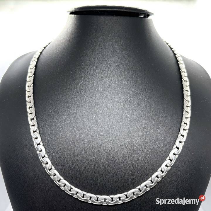 Srebrny Łańcuch Próby 925 4138g Długość 49 Zegarki i Biżuteria Elbląg