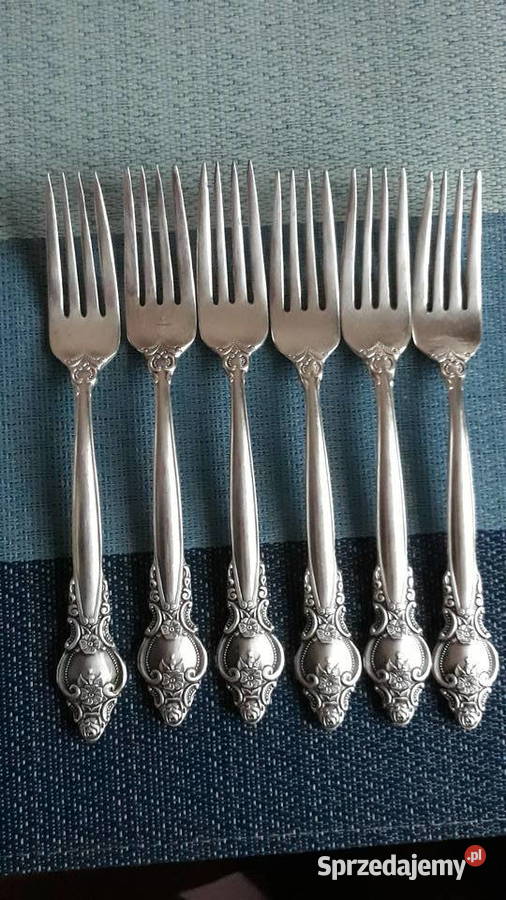 Widelce plateryposrebrzane 6Sprzedam