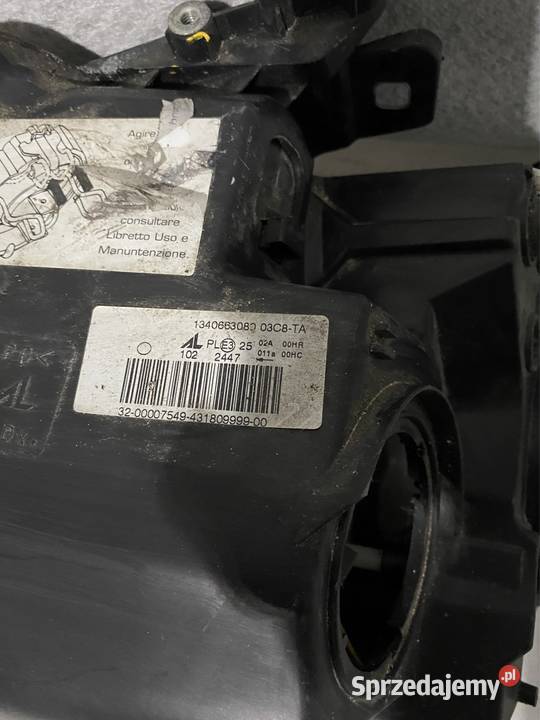 Lampa prawa Ducato Jumper Boxer Jasienica