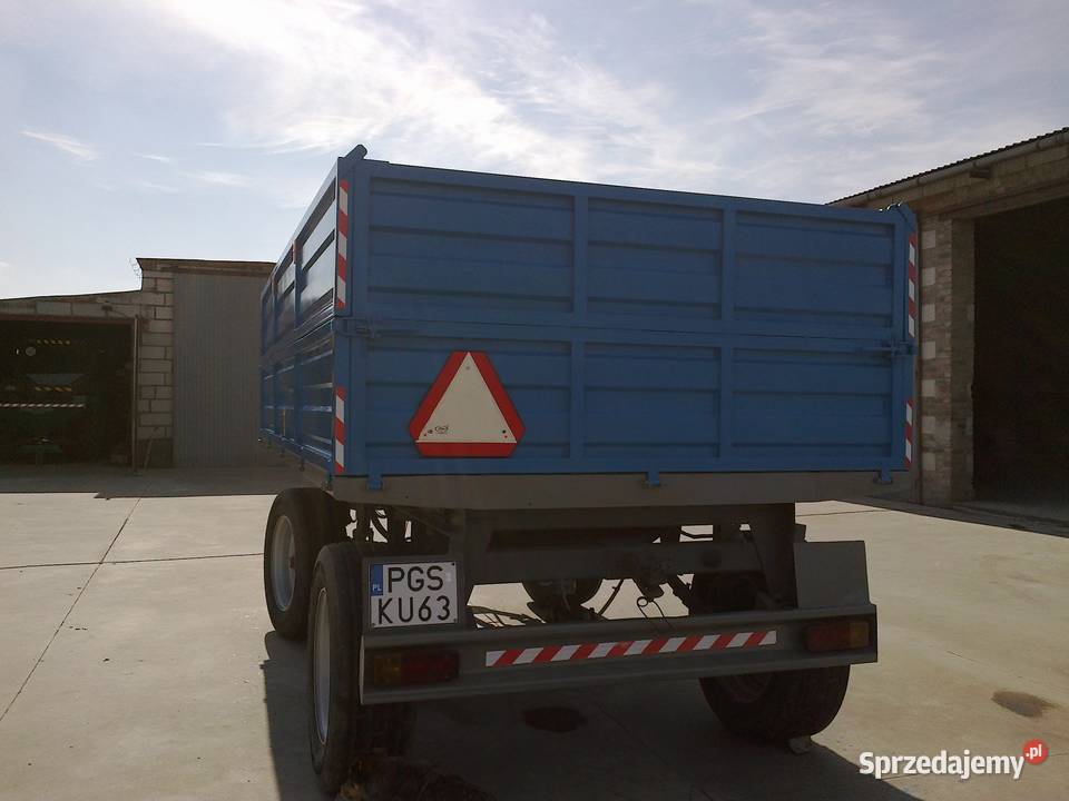 2 Przyczepy AUTOSAN wywrotka wielkopolskie