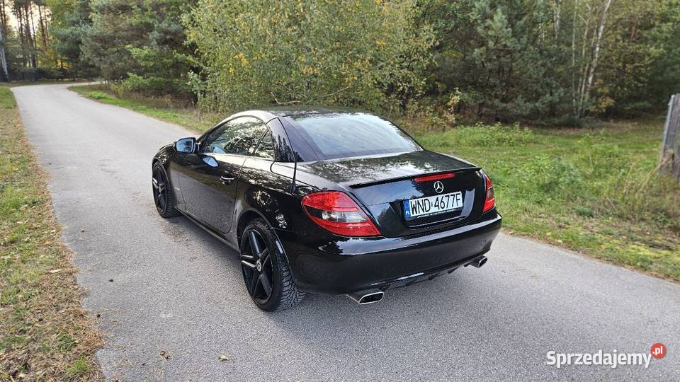 SLK 200LIFT BLACK SPORT udokumentowany przebieg Warszawa