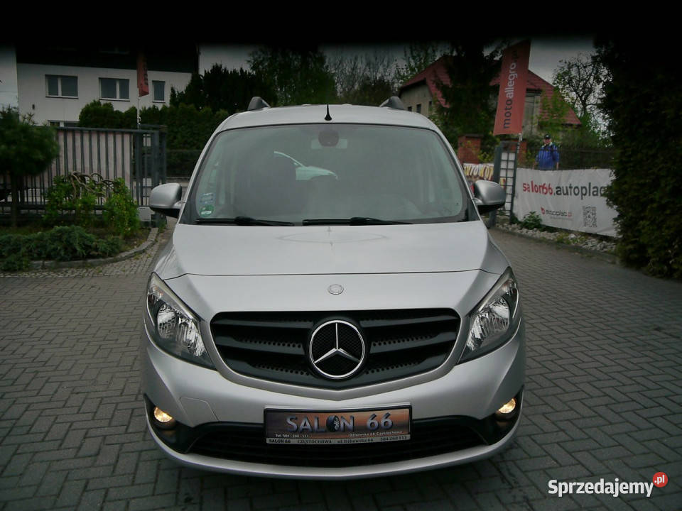 Mercedes Citan Tourer 15d 5os bez rdzy i korozji Częstochowa