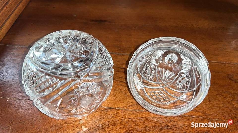 Puzderko kryształ Gruszka przezroczysta Czasy Gdańsk sprzedam