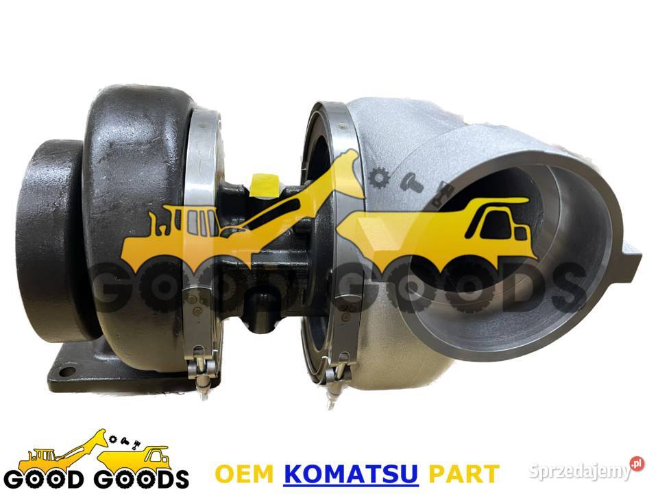 KOMATSU TURBOSPRĘŻARKA S6D1554 6502132003 Części do maszyn budowlanych Władysławów
