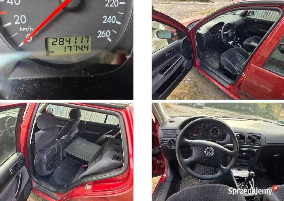 Volkswagen Golf IV sprzedaż syndyka poduszka powietrzna Stargard
