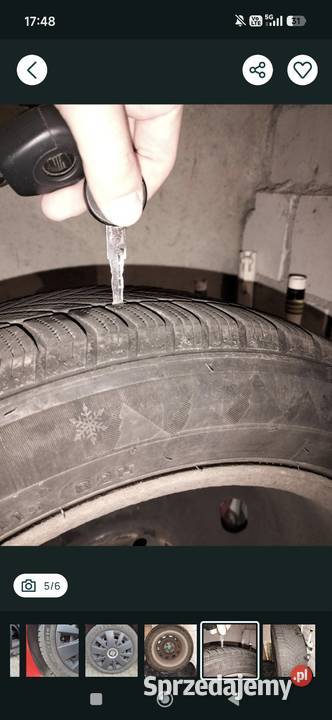 Koła zimowe volkswagen golf seat Ibiza Bydgoszcz sprzedam