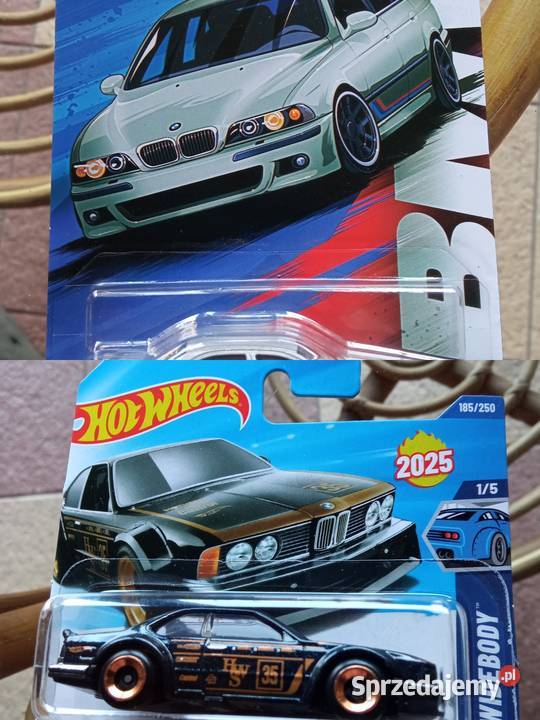 Hot Wheels samochodziki BMW 2 x inne HW w Sosnowiec sprzedam