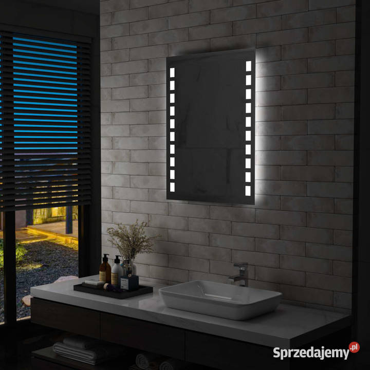 Ścienne lustro łazienkowe z LED 60 x 80 WM144697 mazowieckie Warszawa sprzedam