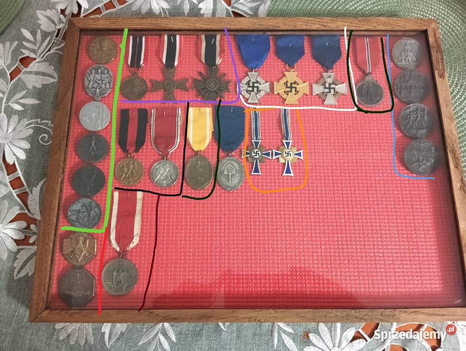 Odznaki i odznaczenia Niemieckie Zestawy