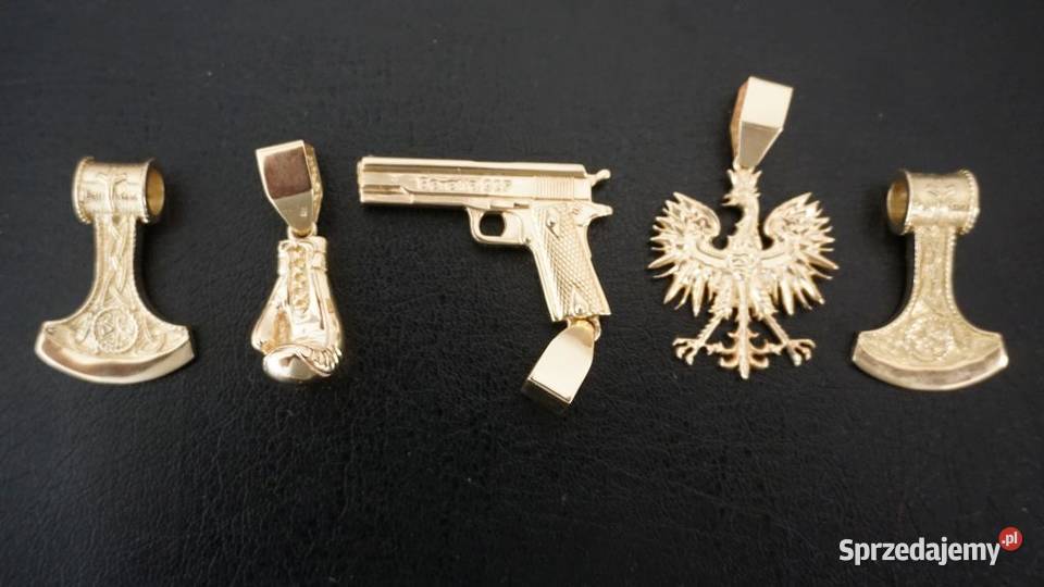 ZŁOTY WISIOREK ZAWIESZKA 18G DUŻY WYBÓR