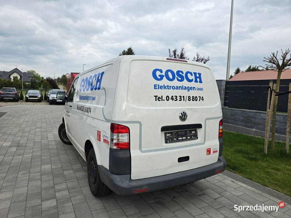 Volkswagen Transporter prawdziwy niski przebieg immobilizer Czarnków