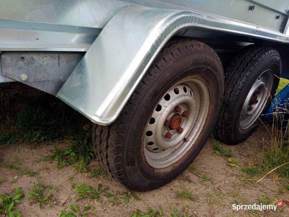 Przyczepka samochodowa Meyer Dmc 2 tony cała Kalisz