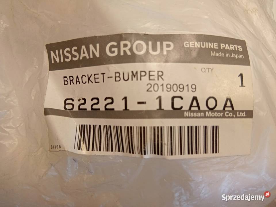 ŚLIZG BŁOTNIKA LEWY PRZÓD INFINITI QX70 FX30d osobowe