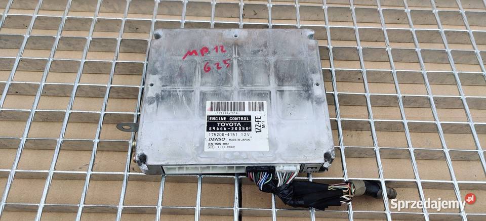 TOYOTA CELICA T230 2003 STEROWNIK MODUŁ ECU osobowe Gliwice