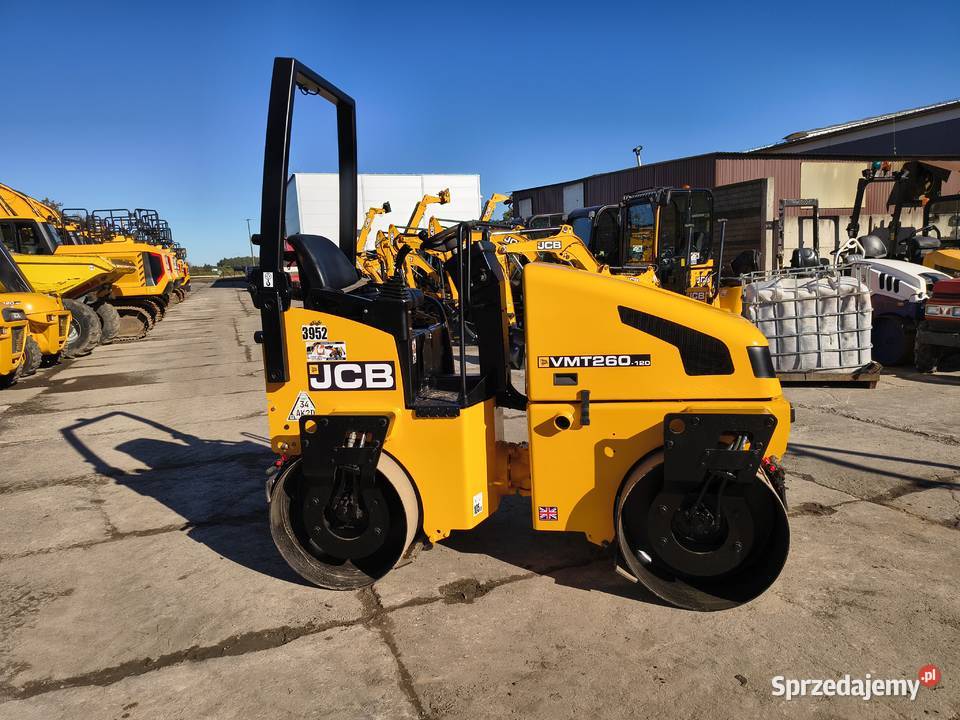 WALEC DROGOWY JCB VMT260120 ZAGĘSZCZARKA GRUNTU