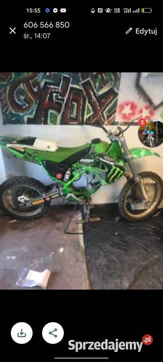 Skrzynia kompletna kawasaki kx 80 2002r stan Gorlice