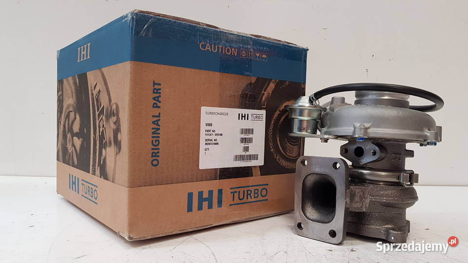 Nowa turbosprężarka IHI VA86 F41CAYSR016B ciężarowe mazowieckie Siedlce