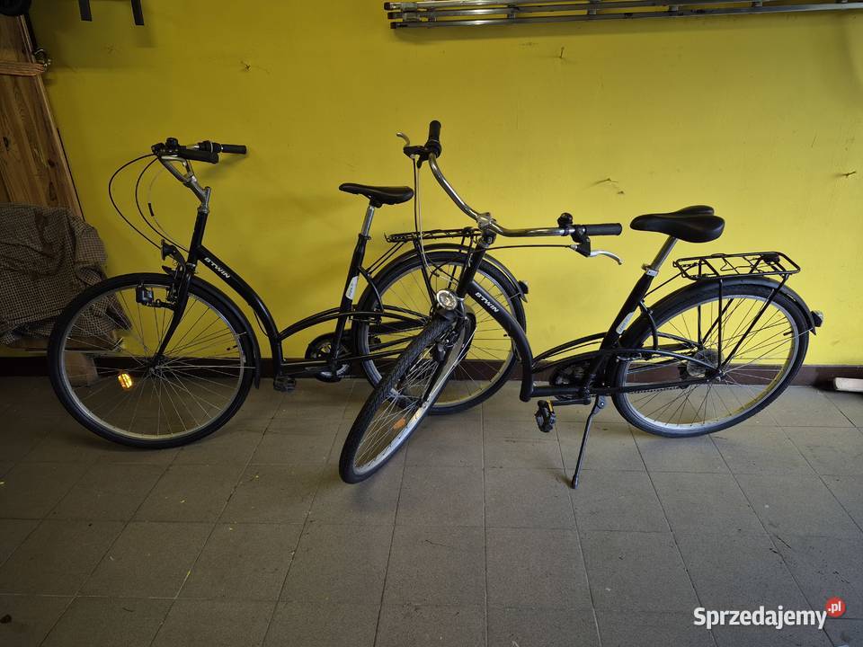 Sprzedam dwa Rowery BTwin zakupione w Dekatlon śląskie Sosnowiec sprzedam