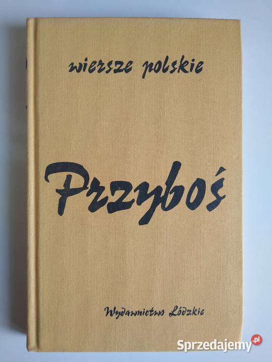 Przyboś wiersze polskie Rok wydania 1986 pomorskie Gdańsk sprzedam