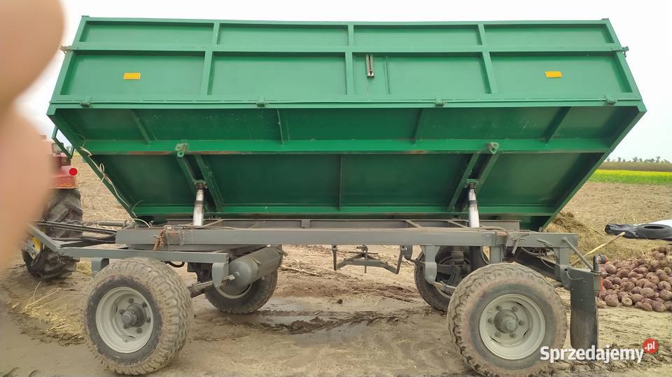Przyczepa d45 d35 sanok przyczepe rolnicza Przyczepy rolnicze łódzkie sprzedam