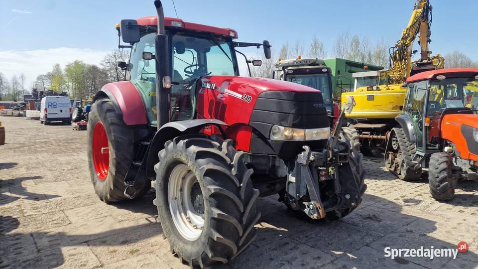 Case IH Puma 210 ciągnik rolniczy Przedni TUZ Case IH Zaklików