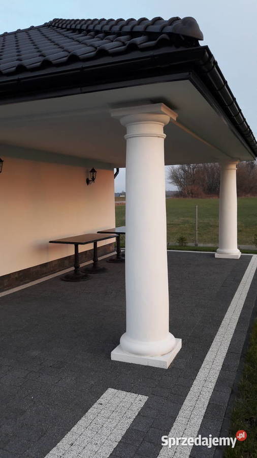 Kolumny betonowe beczkowe stożkowe kwadratowe Siedlce
