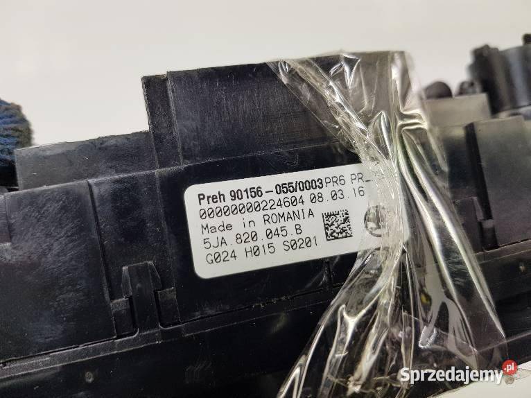 PANEL KLIMATYZACJI SKODA RAPID 5JA820045B osobowe kujawsko-pomorskie Lipno