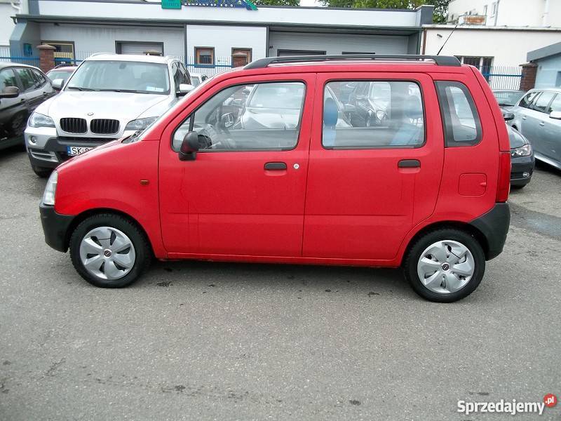 Opel Agila A czerwony Warszawa