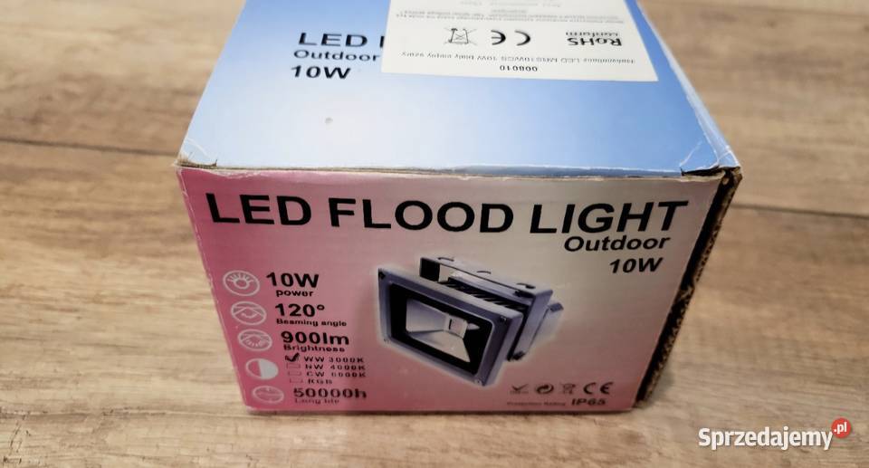 Oprawa LED naświetlacz 10W halogen reflektor Leśniewo