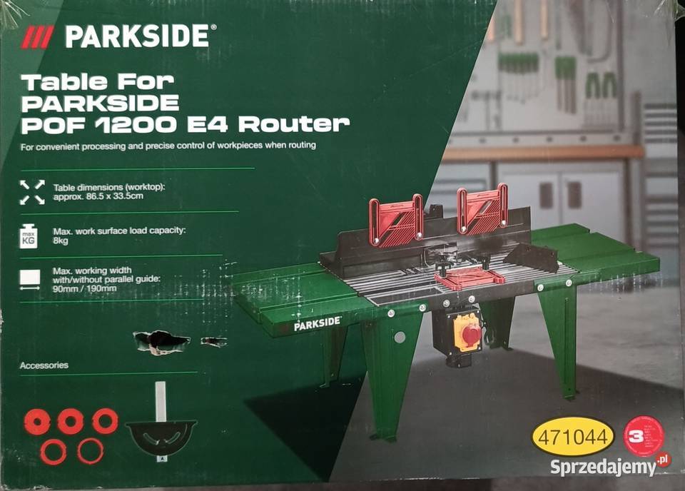 PARKSIDE stół do frezarki górnowrzecionowej POF warmińsko-mazurskie Ełk