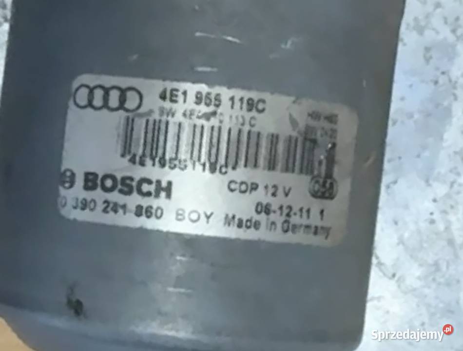 AUDI A8 D3 20022009r MECHANIZM WYCIERACZEK sprzedam