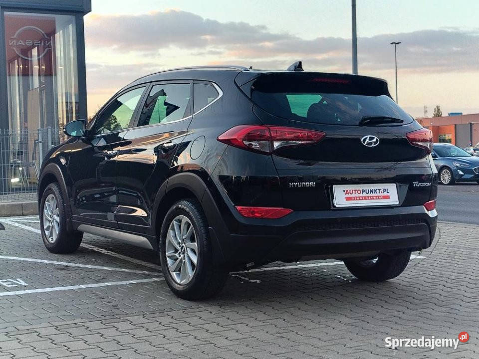 HYUNDAI Tucson 2017r Salon Grzane fotele Poznań